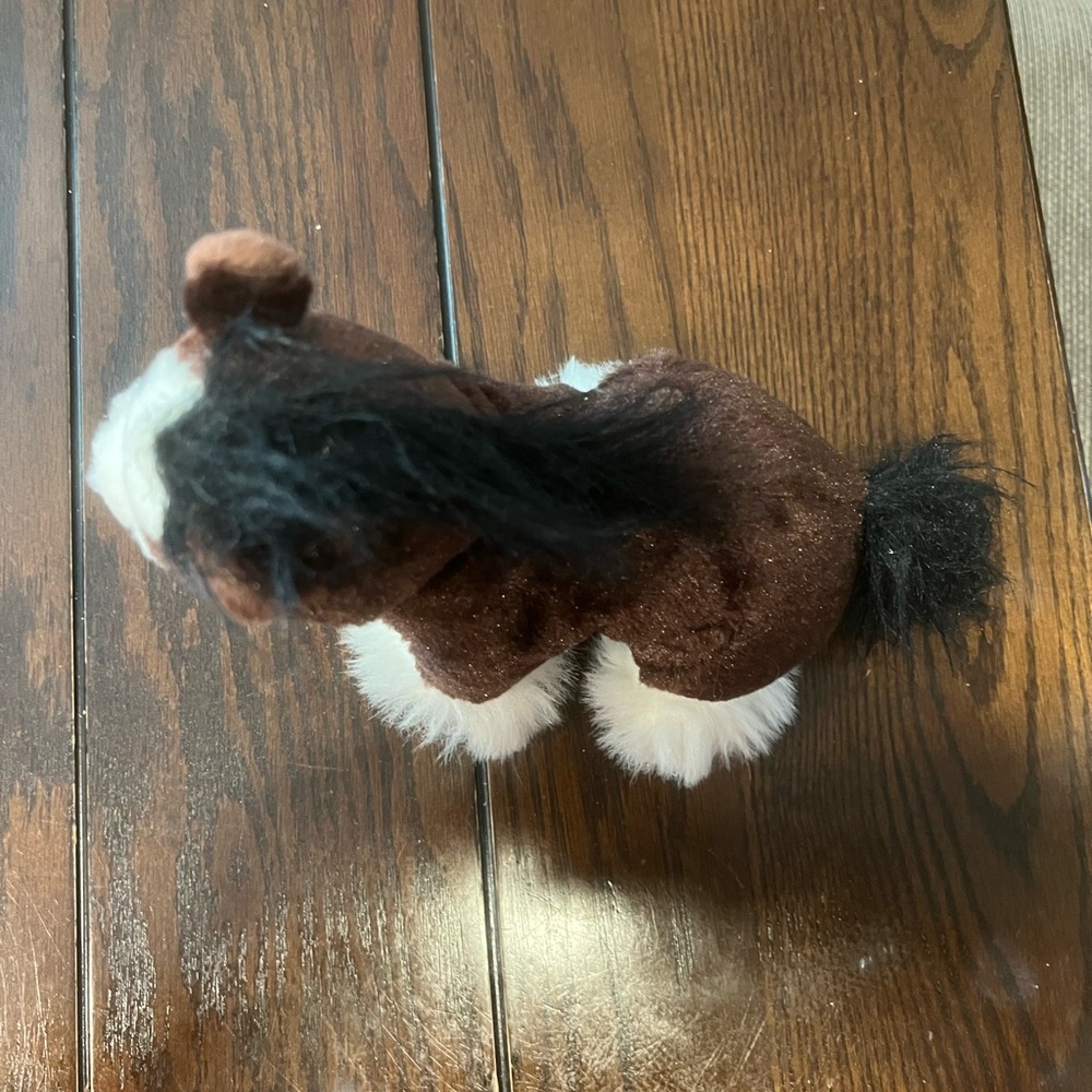 Ganz Webkinz Clydesdale Horse HM139 Plush Stuffed Animal - Picture 5 of 11